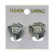 Crystal Accent Swirling Wing Clip-On Earrings Silver-Tone - C2130A