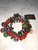 Treska multicolor stretch bracelet with red, green and turquoise beads and silver accents