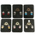 Starfish Stud-Earrings With Crystal Accents Multi-Color & Gold-Tone 12 Per Package E201C