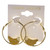 Bananas Hoop-Earrings Gold-Tone & Yellow 12 Per Package E7