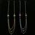 Dual-Tone & Multi-Color Metal Necklace-Earrings 12 Per Package E7043BC