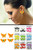 Butterfly Clip-on-Earrings Assorted-Color 12 Per Package C1474C