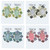 Flower Clip-on-Earrings Assorted-Color & Silver-Tone 12 Per Package C2221C Flower Clip-on-Earrings Assorted-Color & Silver-Tone 12 Per Package C2221C