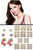 MULTIPLE EARRINGS T1186C MULTIPLE EARRINGS T1186C