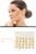 Simple Set of 12 Multiple-Earring-Set Gold-Tone 12 Per Package ME04