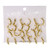 Simple Set of 12 Multiple-Earring-Set Gold-Tone 12 Per Package ME04