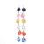 MULTIPLE DANGLE EARRINGS ME413BW