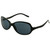UV 400 Black Large Frame Acrylic Sunglasses 7SG1011