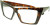 Italian Design Black and Brown Acrylic With Clear Lens 9SG1171CL