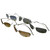 Maximum UV Assorted Rimless Sunglasses With Assorted Color Lenses 9SG50072