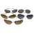 Maximum UV Assorted Rimless Sunglasses With Assorted Color Lenses 9SG50072
