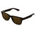 Brown Acrylic Frame Sunglasses With Brown and Green Lenses 9SG82601