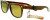 Brown Acrylic Frame Sunglasses With Brown and Green Lenses 9SG82601