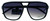 100% UV Black Framed Sunglasses HESG10