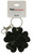 Black Sequin Flower Keychain KEKC4398