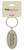 Silver Tone Statement Key Chain KEKC4618