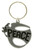 Dove With Olive Branch Peach Theme Key Chain KEKC5016