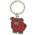 Pink Pig Charm Key Chain KEKC5132