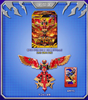 Metal Cardbot W IGNYX Transforming Robot Toy SAMG