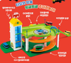 0104 Tayo Little Bus Tayo Parking Garage Play Set Toy with 14 Mini Cars ICONIX