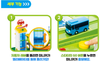 0104 Tayo Little Bus Tayo Parking Garage Play Set Toy with 14 Mini Cars ICONIX
