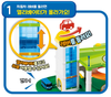 0104 Tayo Little Bus Tayo Parking Garage Play Set Toy with 14 Mini Cars ICONIX