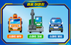 0015 TAYO Little Bus Friends Special Smart Mini Car 3 pcs Toy Set LED Light Effects