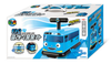Tayo Little Bus Classic Vroom Vroom Ride-On Car Toy with Silent Wheels ICONIX