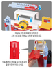 Tayo the Little Bus Fire Station Playset Deluxe Version w/ 5 Mini Cars ICONIX