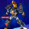 Metal Cardbot W SOLID HORN Transforming Robot Toy SolidHorn