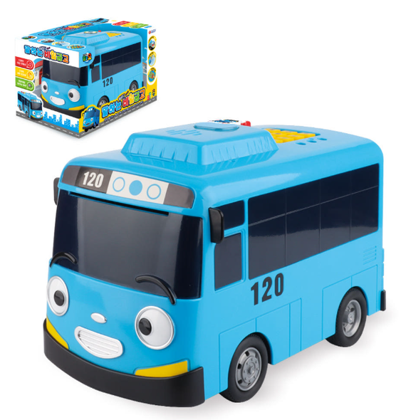TAYO Little Bus Talking Melody Secret Safe Toy Car with Free-Rolling Wheels Bannyland