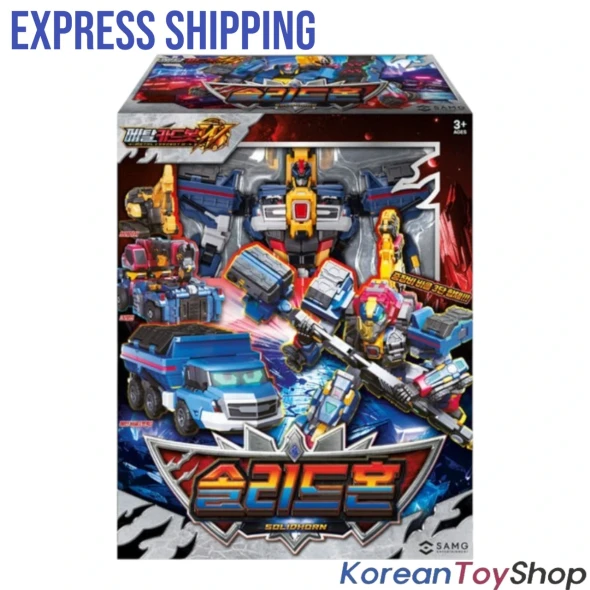 Metal Cardbot W SOLID HORN Transforming Robot Toy SolidHorn