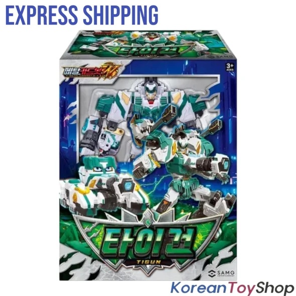 Metal Cardbot W TIGUN Transformer Robot Toy SAMG