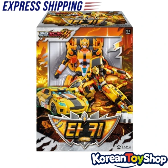 Metal Cardbot W TACHY Transforming Robot Toy SAMG