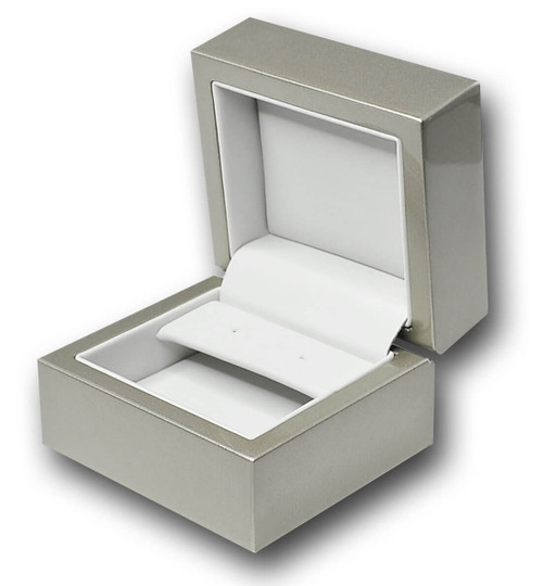 Champagne Wood - Flap earring jewelry gift and presentation box