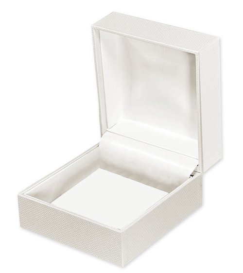 Soft Glow Pearl Presentation - Medium empty jewelry gift and presentation box