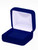 Plush Velvet Metal - Blue Utility jewelry gift box