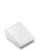 Gem stone ID display tray in white leatherette