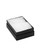 Matte black Cotton filled jewelry gift box