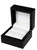 Xpression II Wood - Small Single Ring jewelry gift and presentation box with peal leatherette interior