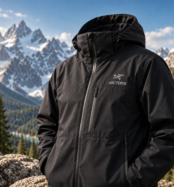 Arc'teryx Corporate Sales Catalog with Company Logo