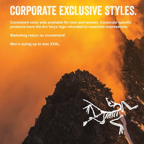 Arcteryx Corporate Exclusives