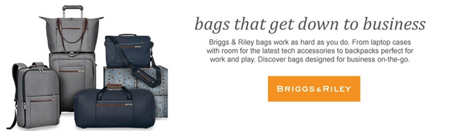 Briggs & Riley Custom Backpacks