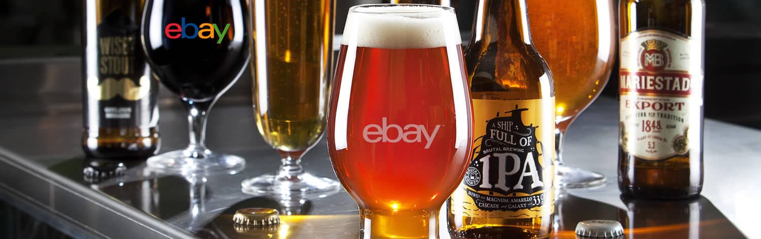 Custom Logo Beer Glasses