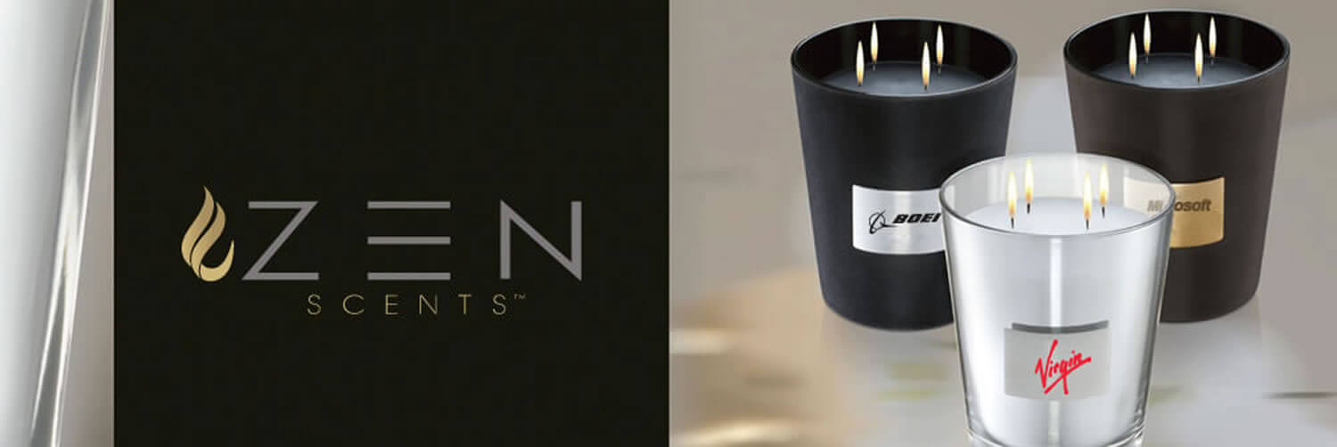 Custom Logo Candles