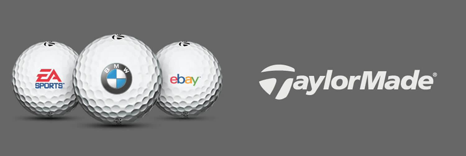 TaylorMade Logo Golf Balls