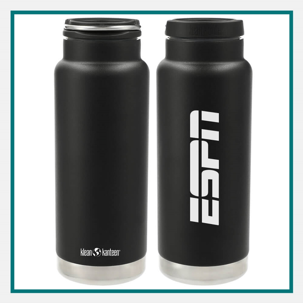 KLEAN KANTEEN Wide Twist Cap Bottle 32oz, 1 EA