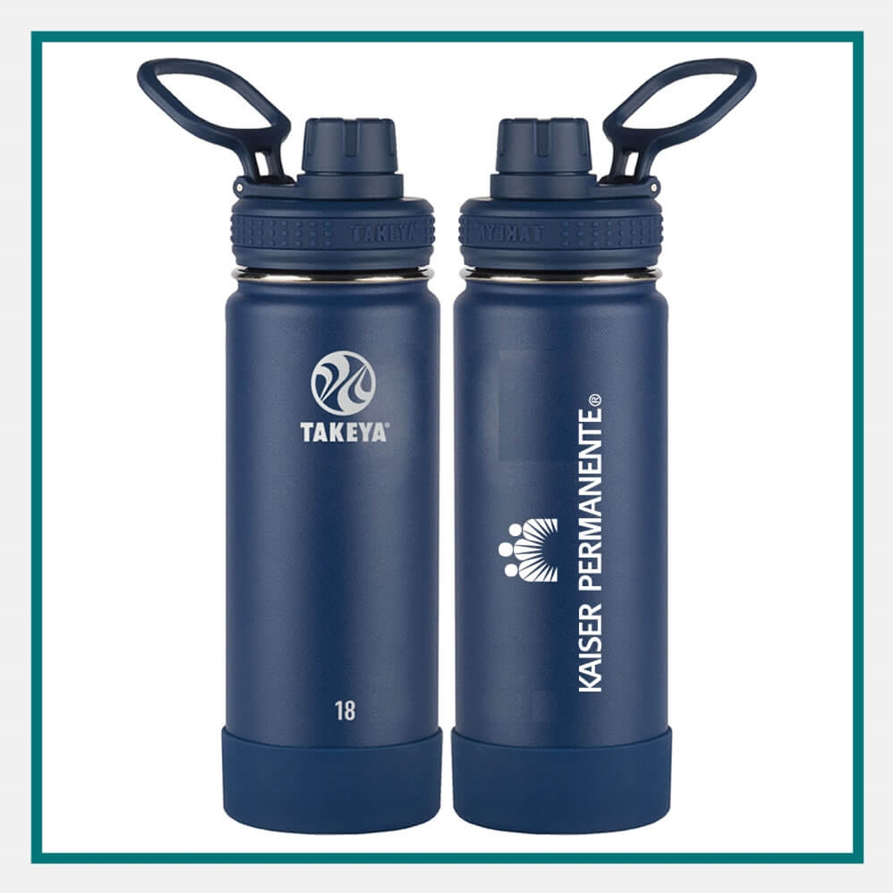 Takeya Actives 24oz Spout Bottle Midnight