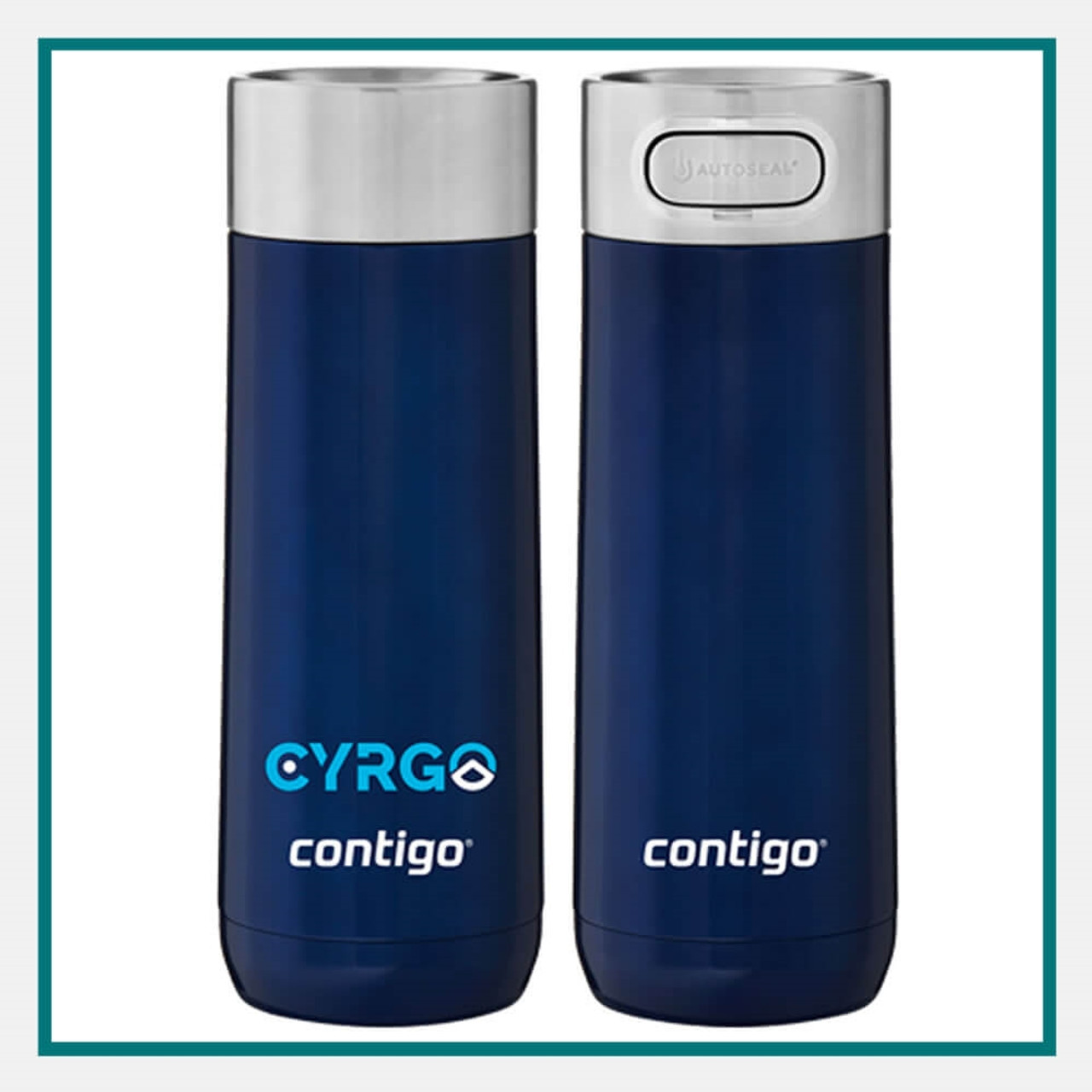 Personalized Travel Mug, 14 Oz. Contigo Luxe Insulated Tumbler