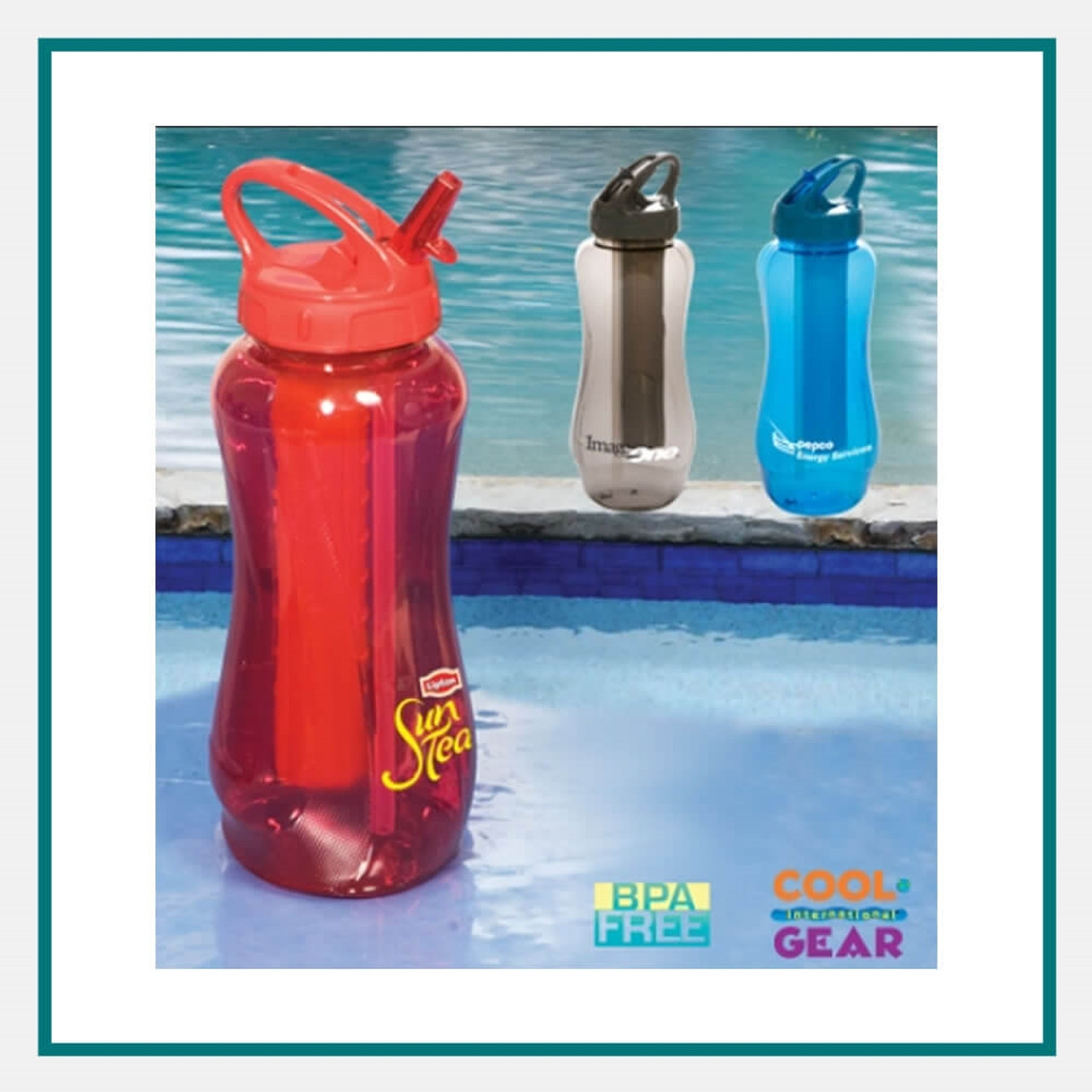 Cool Gear Chiller Stick, 22 oz, Custom Water bottles